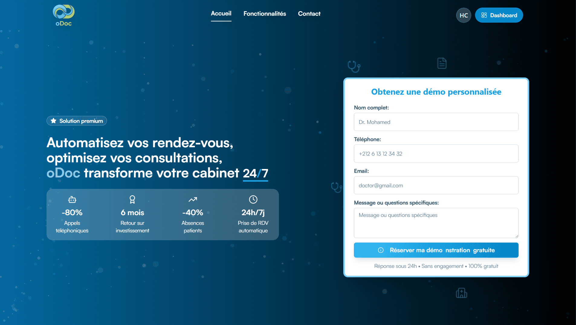 oDoc - Medical Practice Management Platform 🏥